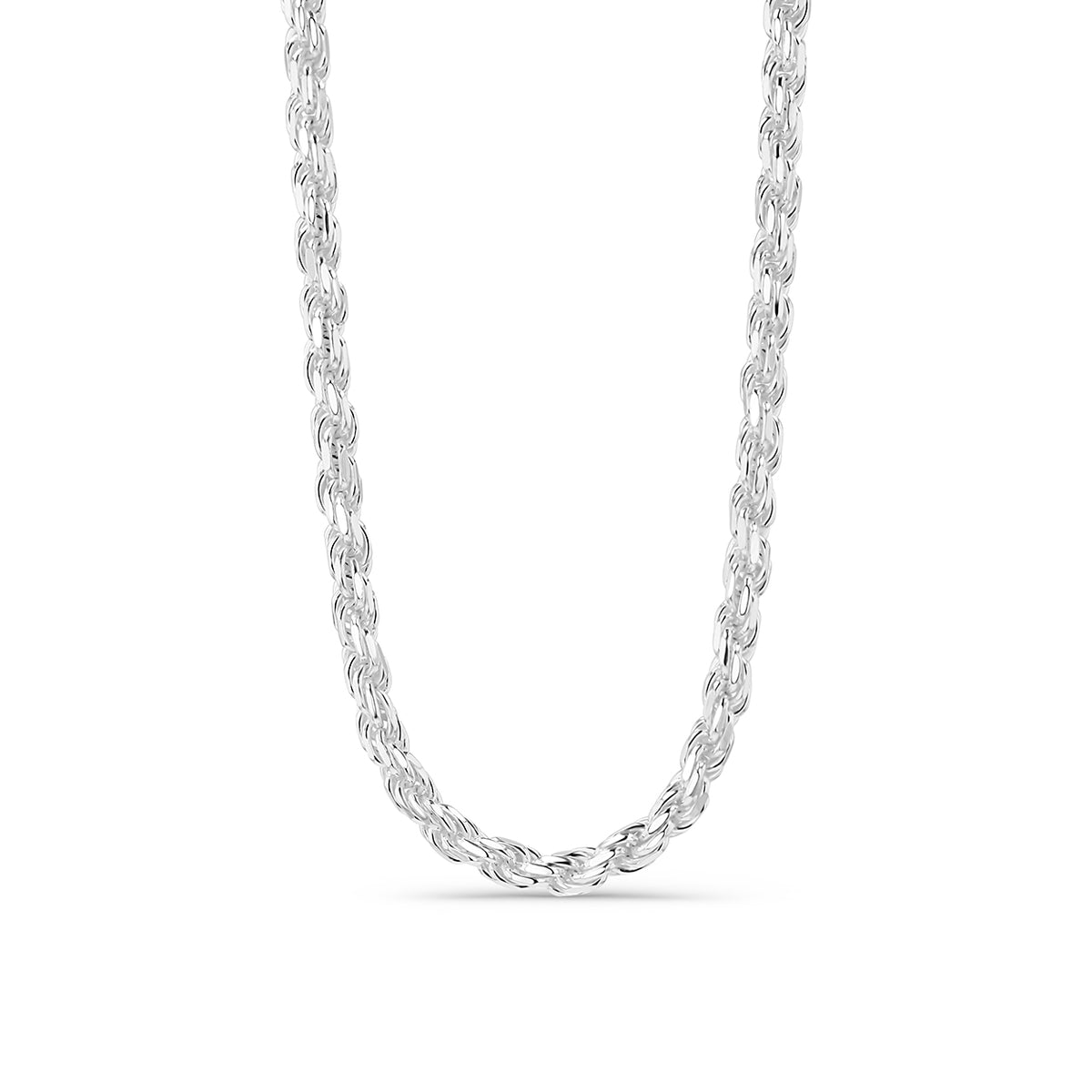 .925 Silver Solid Rope Chain