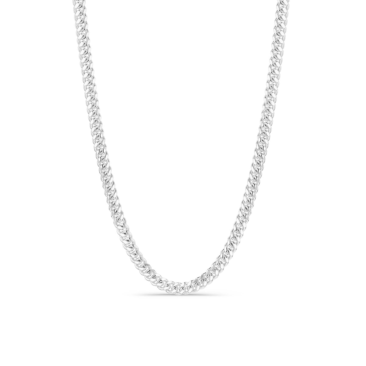 .925 Silver Solid Curb Chain