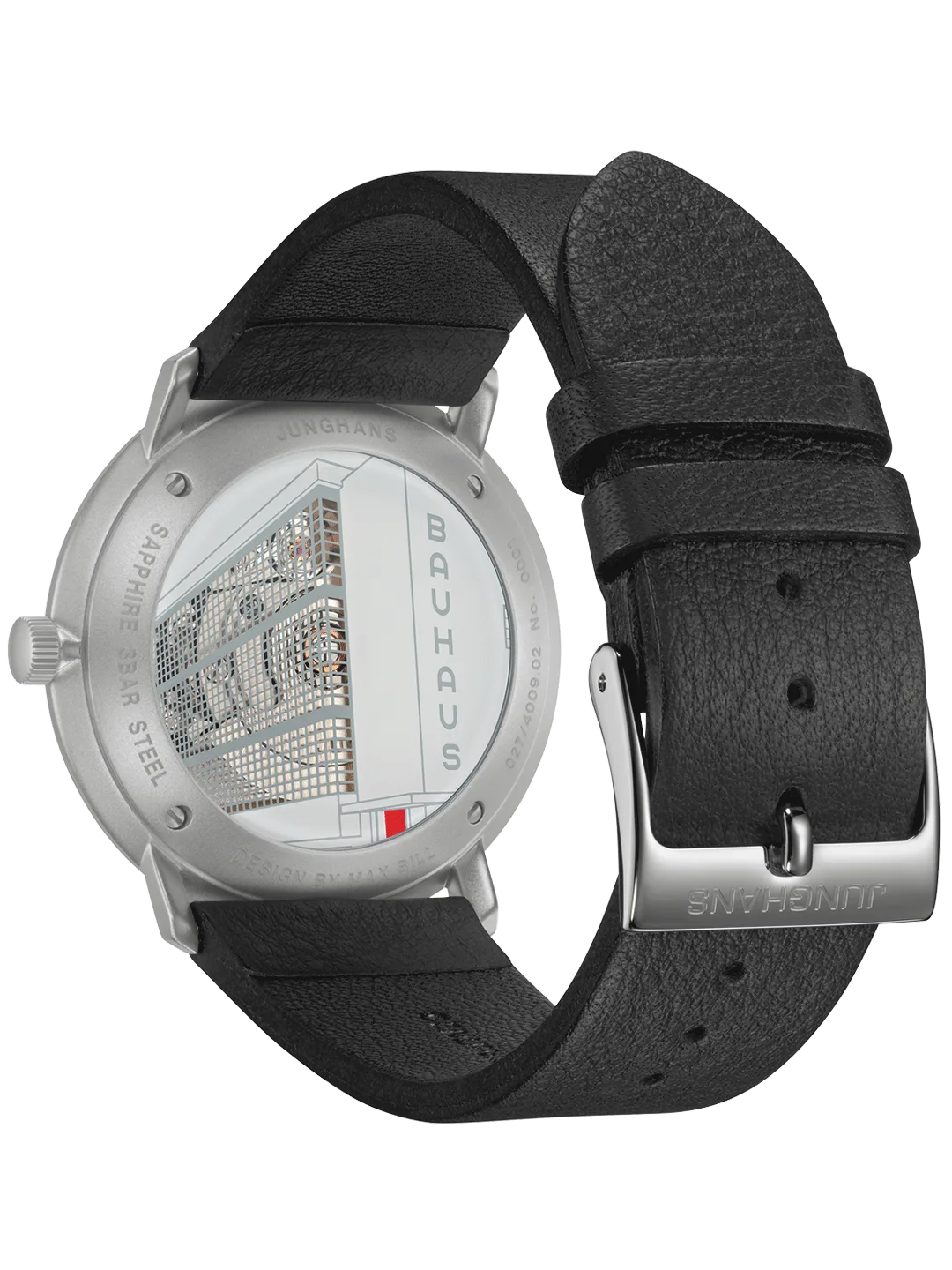 Junghans Max Bill Automatic Bauhaus - 27/4009.02, view 4