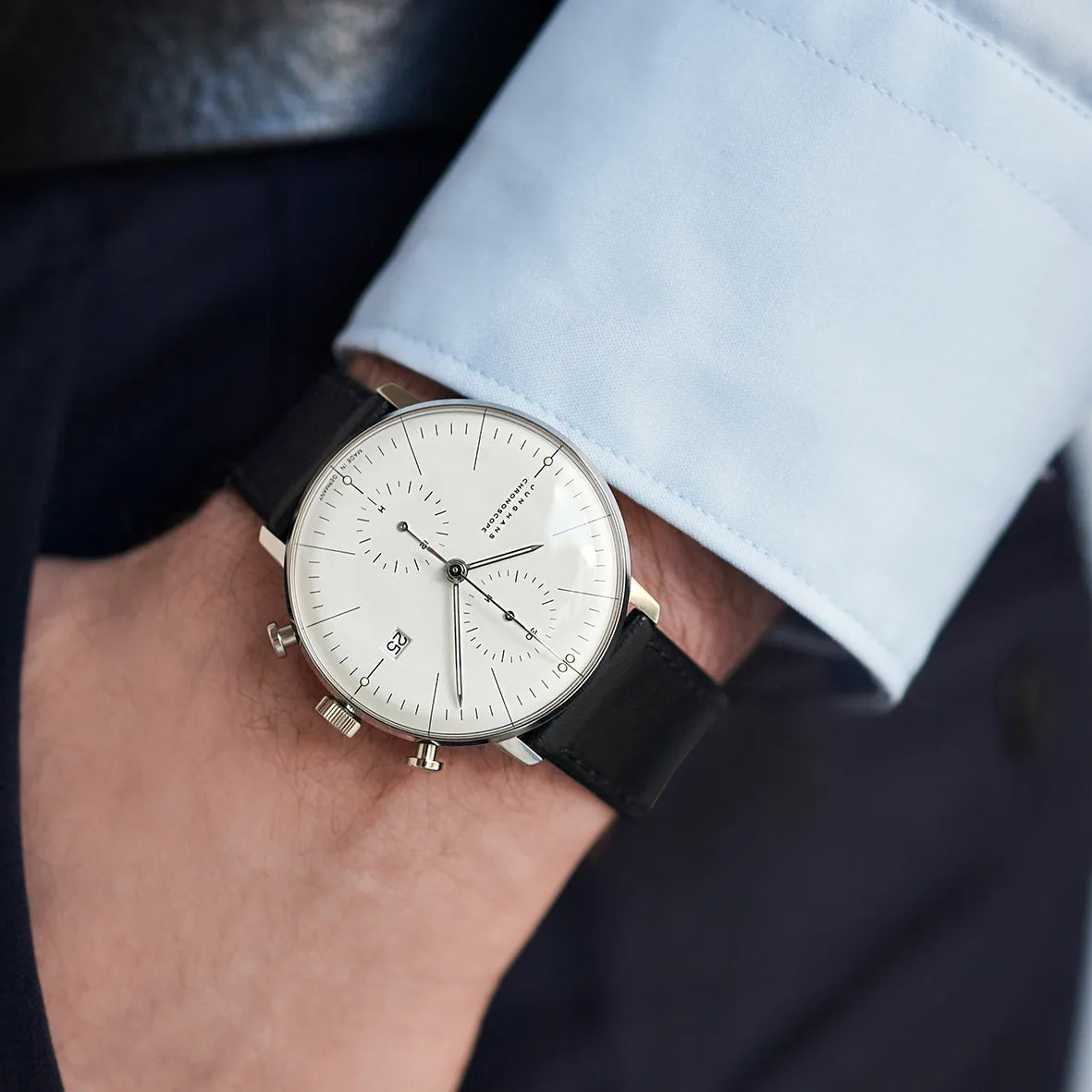 Junghans Max Bill Chronoscope - 27/4600.02, view 2