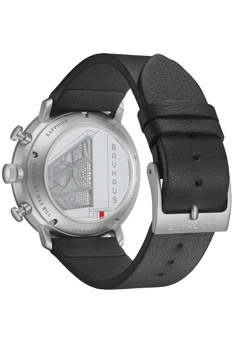 Junghans Max Bill Chronoscope Bauhaus - 27/4303.02, view 4