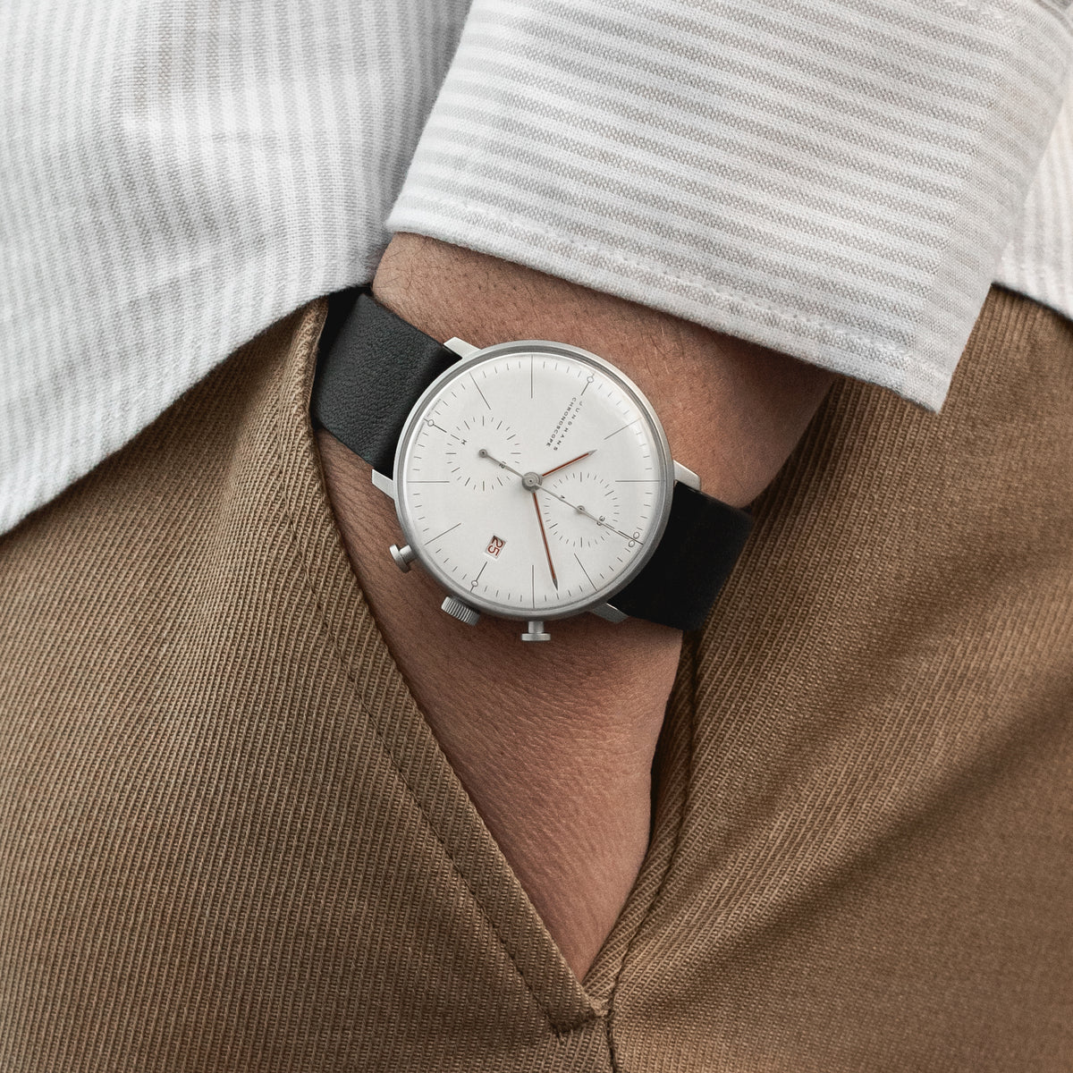 Junghans Max Bill Chronoscope Bauhaus