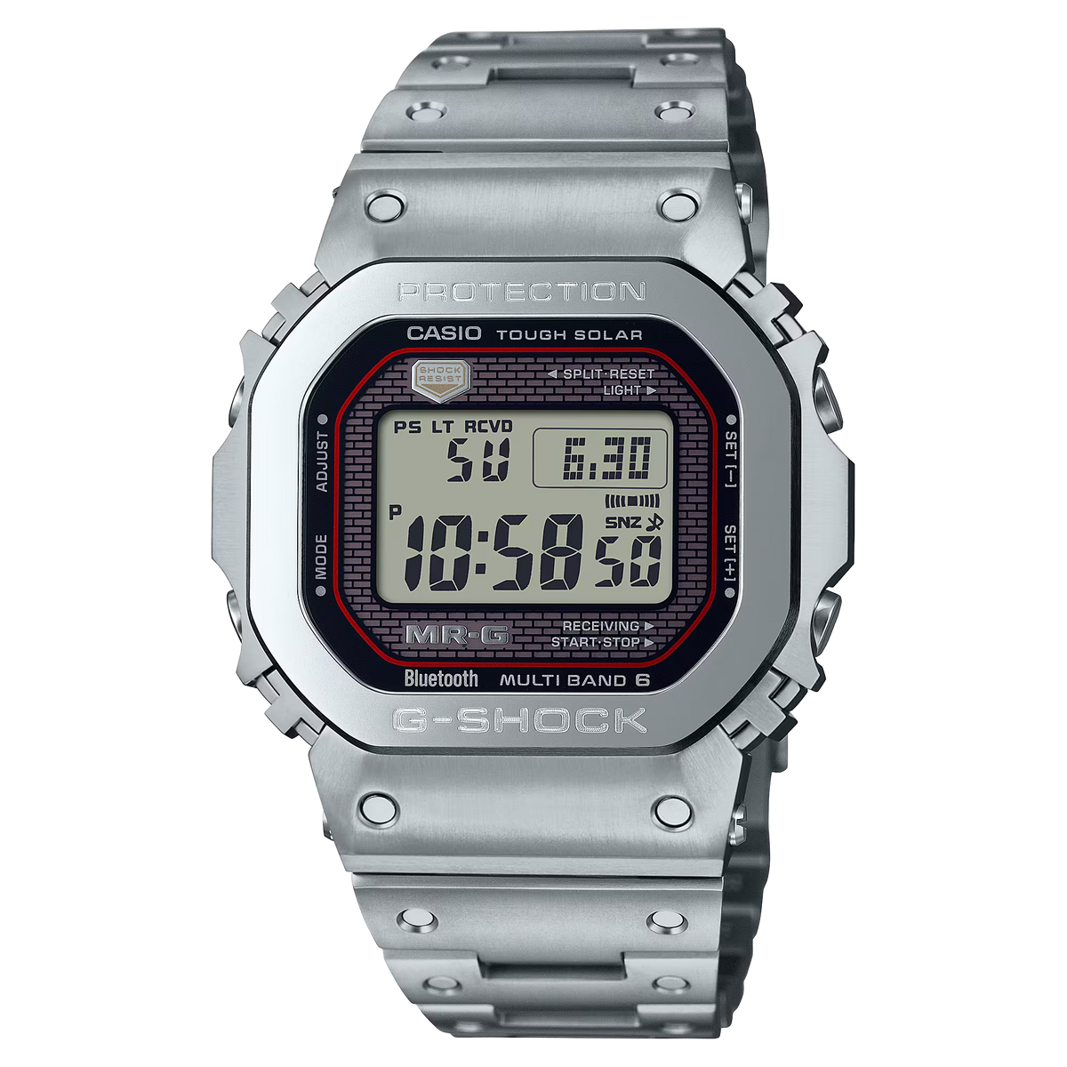G-Shock Majesty MR-G Ti64 de aleación de titanio con bisel COBARION®