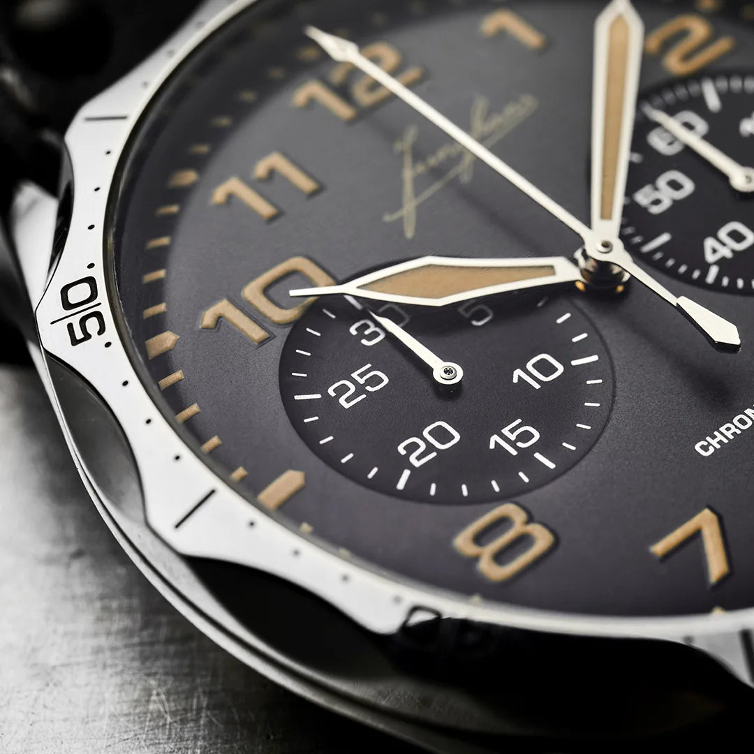 Junghans Pilot Chronoscope - 27/3493.00, view 3