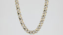 Alternating Pave Monaco Miami Cuban Chain