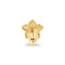 Hawaiian Plumeria Flower Stud Earrings