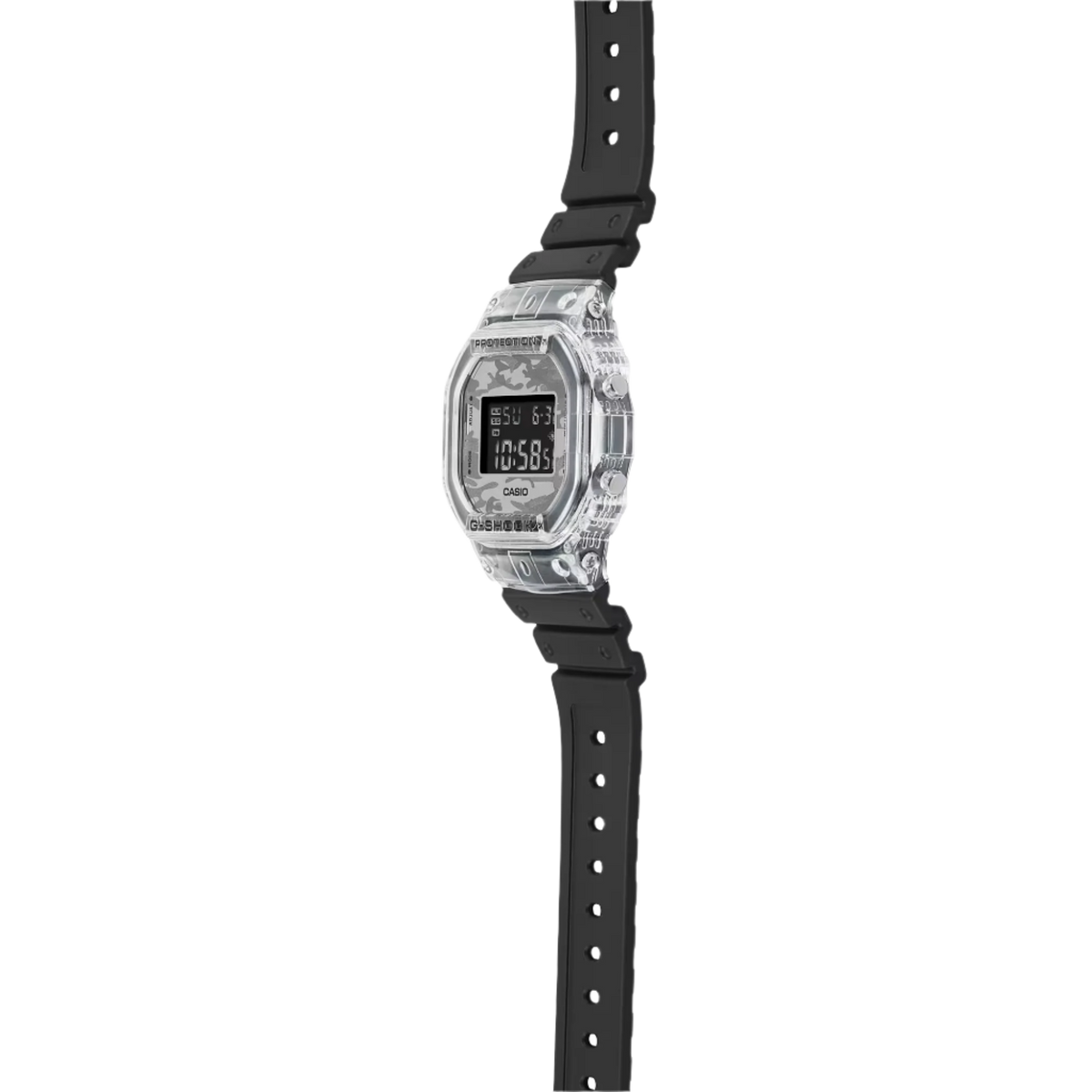 G-Shock Origin Neo Utility: bisel transparente y esfera de camuflaje metálico