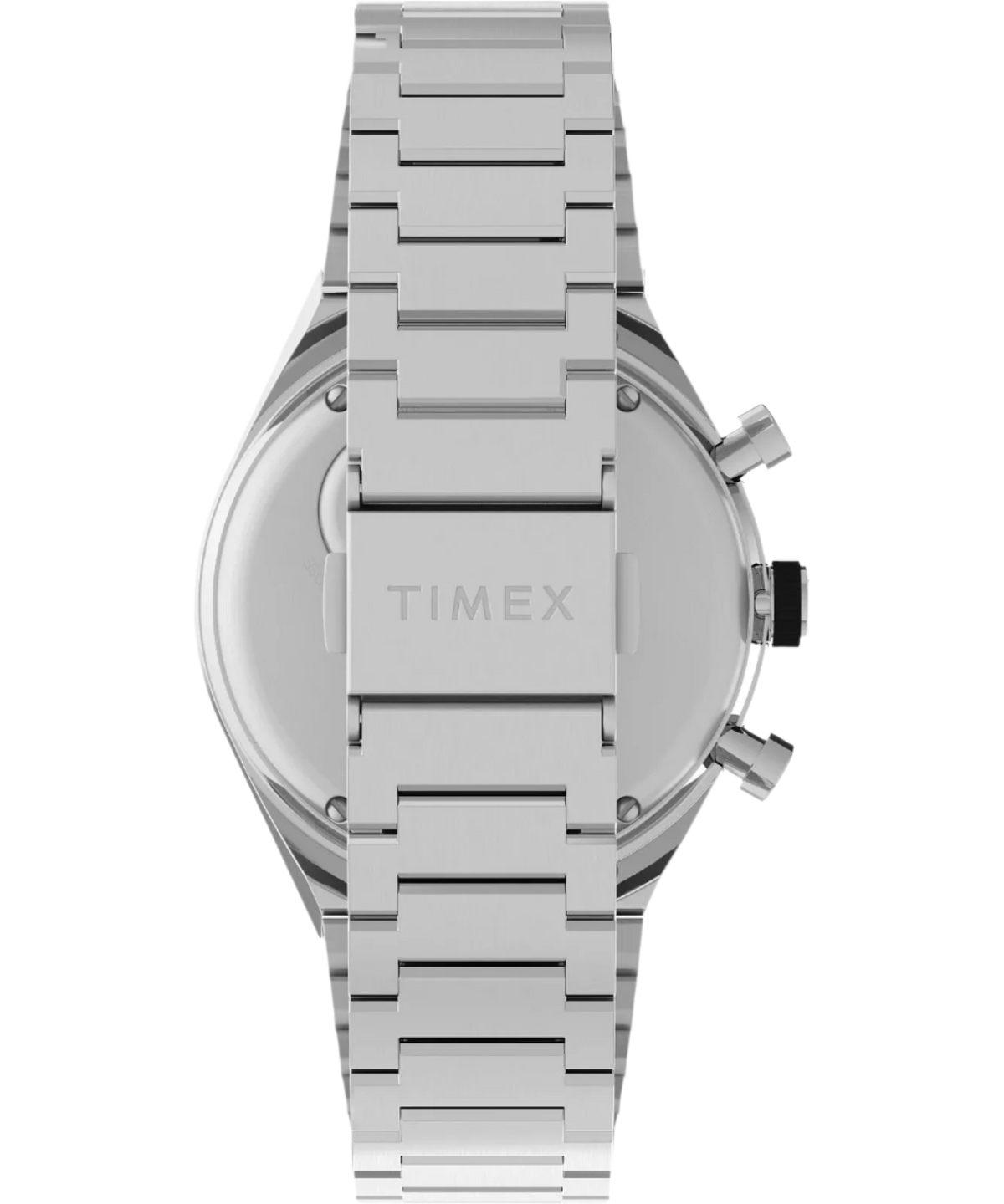 Q Timex Three Time Zone Chronograph