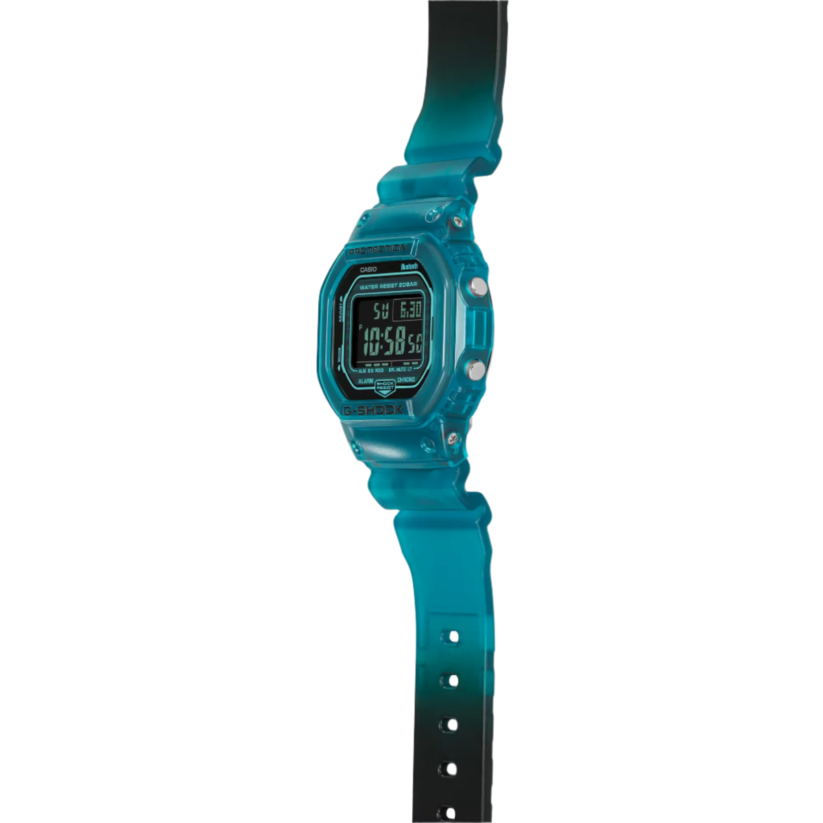 G-Shock Virtual World Bluetooth® en azul transparente y negro - EDICIÓN LIMITADA