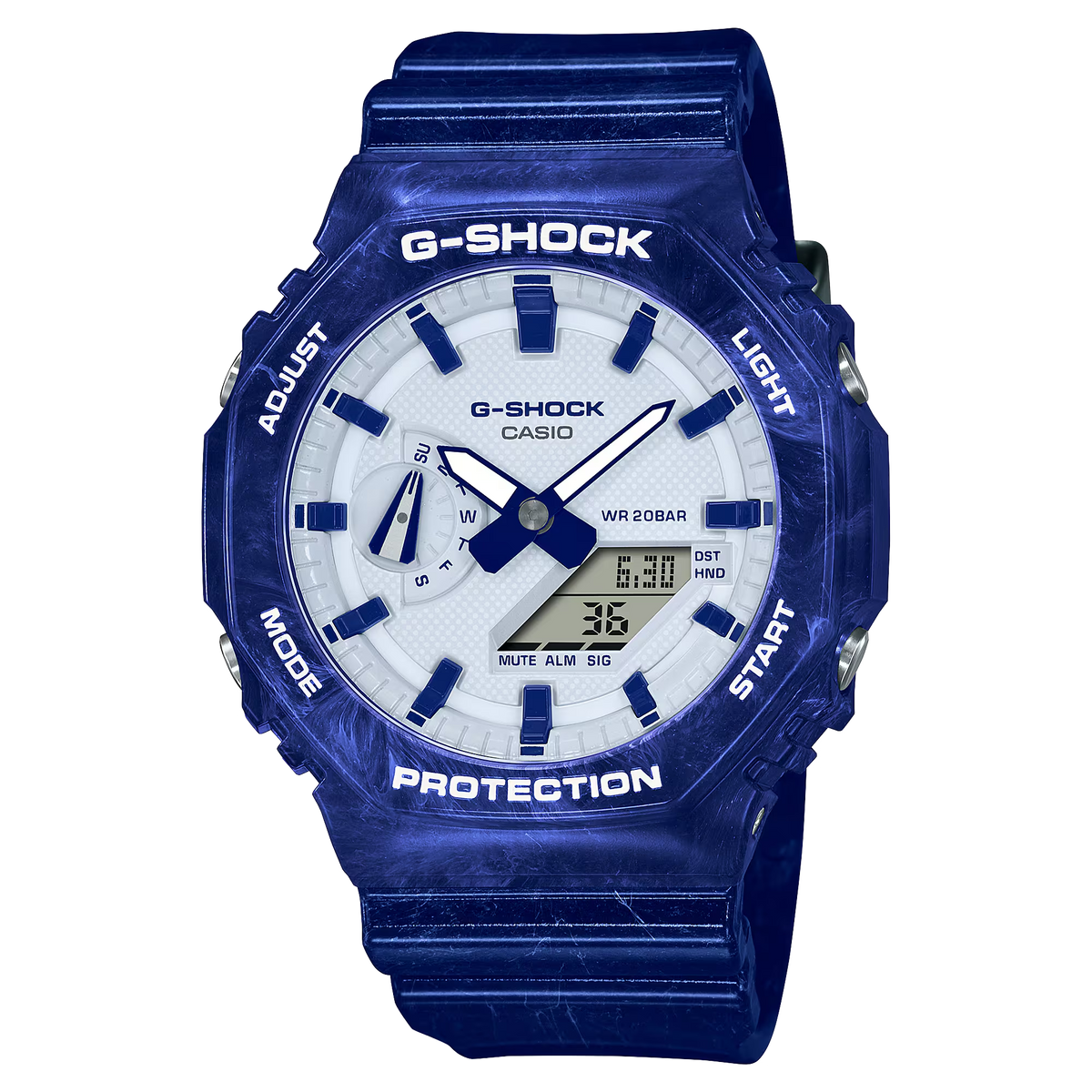 G-Shock G-CARBON OCTO 'CERÁMICA AZUL Y BLANCA' - EDICIÓN LIMITADA 