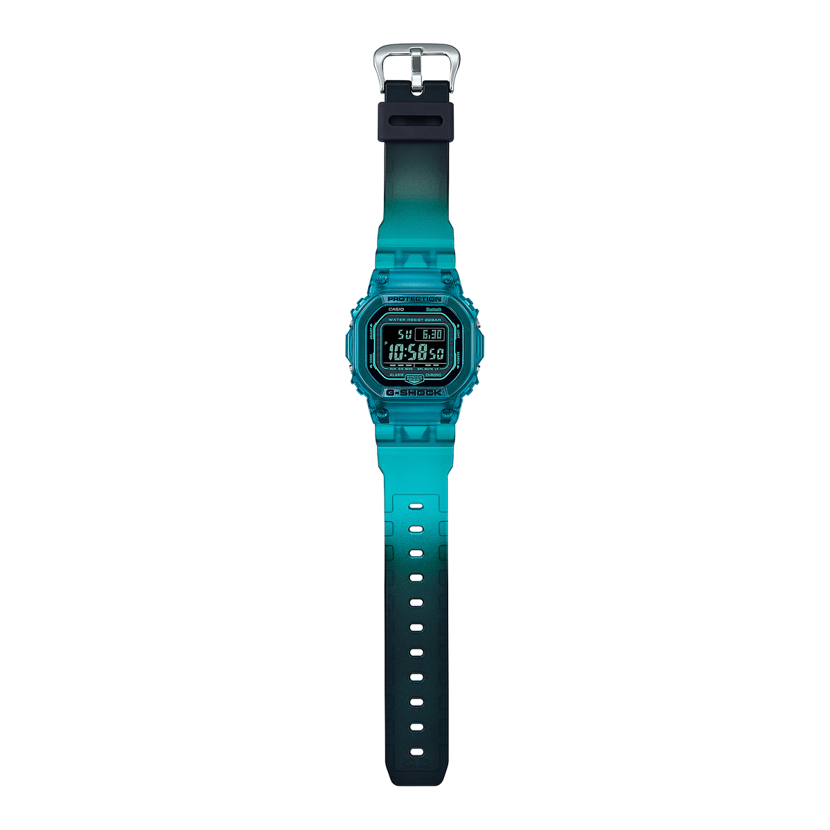 G-Shock Virtual World Bluetooth® en azul transparente y negro - EDICIÓN LIMITADA