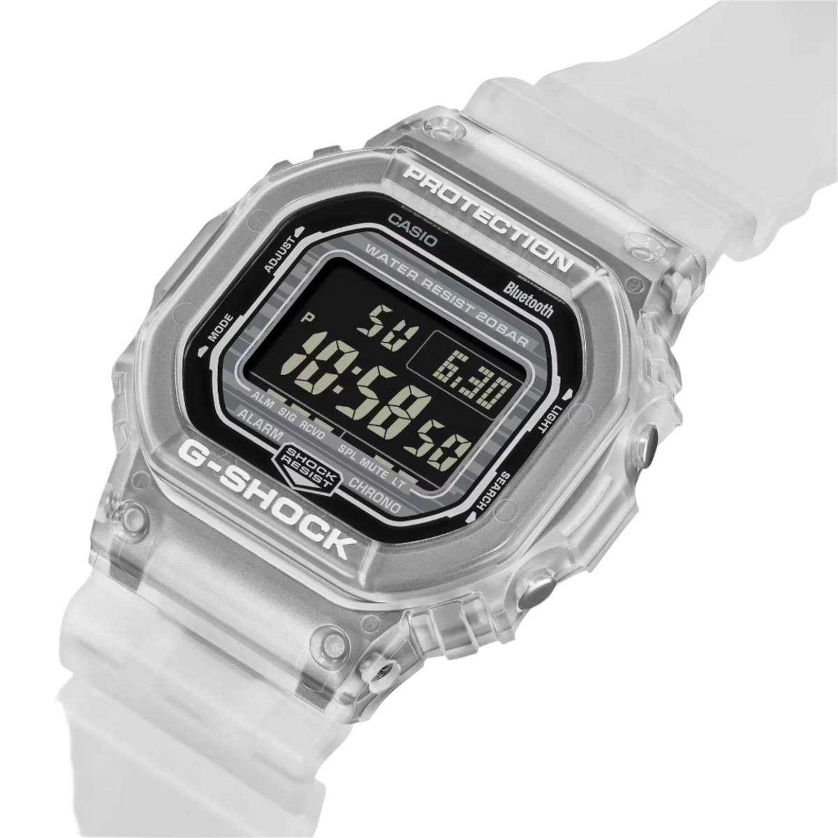 G-Shock Virtual World Bluetooth en transparente - EDICIÓN LIMITADA