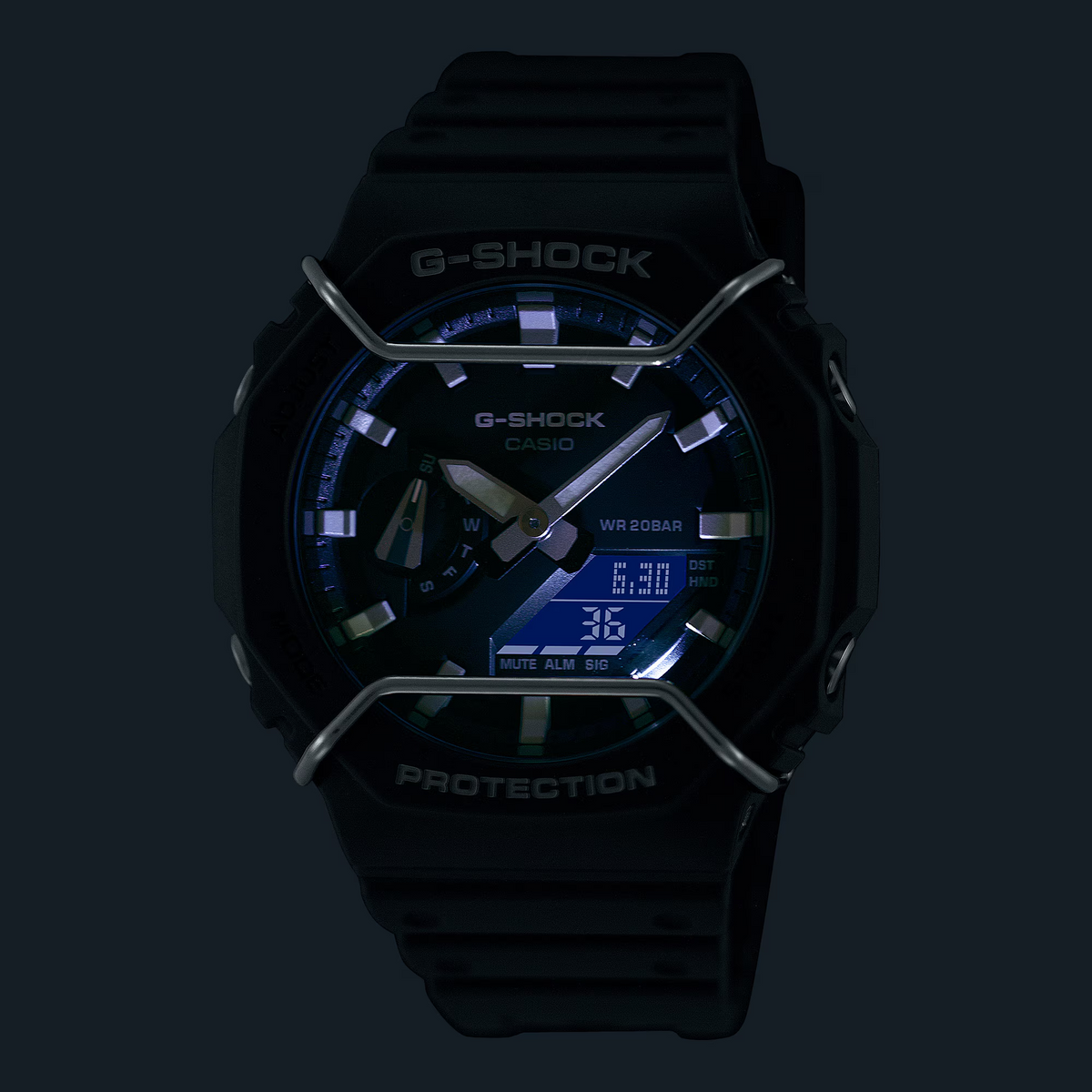 Paquete protector tono sobre tono G-Shock G-CARBON OCTO - Edición limitada