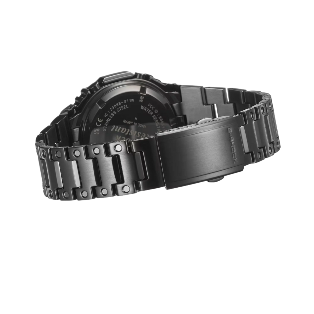 G-Shock G-Carbon Octo Slim, totalmente metálico, solar, Bluetooth - Acero inoxidable IP gris oscuro